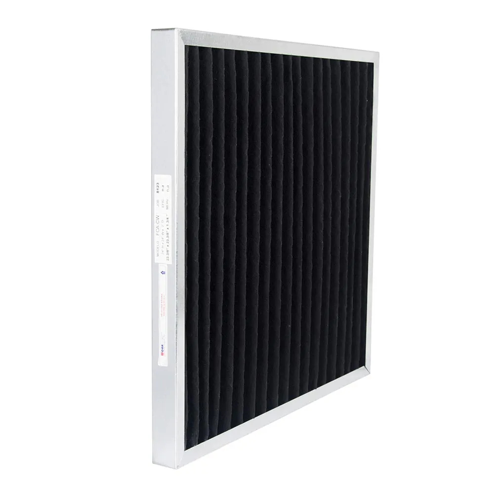 WORKCLEAN Filtro Carbon activado aire acondicionado impregnado marco metalico FCACW 02