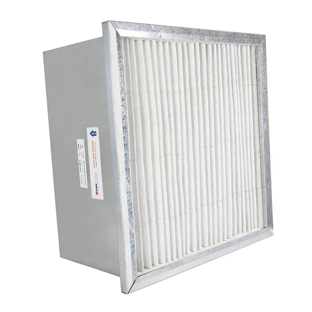 WORKCLEAN Filtro aire cartucho Pleated marco metalico MEDIA Y alta eficiencia FDCJM H 1