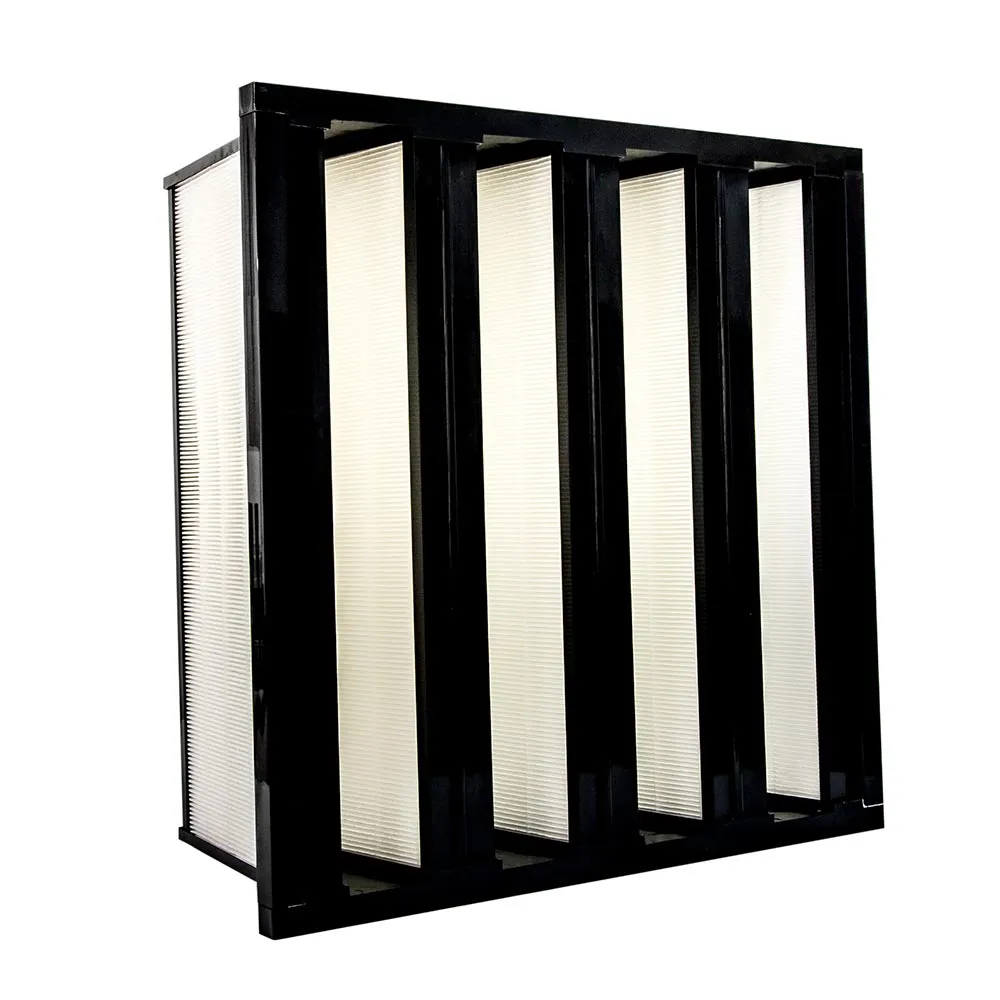 WORKCLEAN filtros de aire acondicionado modelo v bank marco plastico media y alta eficiencia